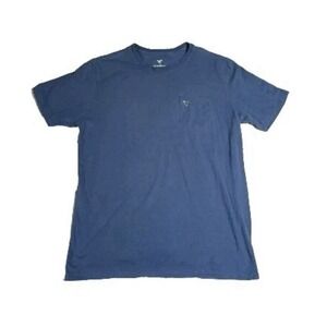 Birddogs T Shirt Mens Size XL‎ Blue Pocket Short Sleeve Logo Casual Crewneck